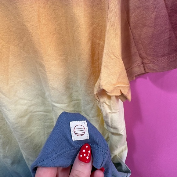 Marine Layer Sunset Ombre Crewneck Tee - Picture 6 of 6